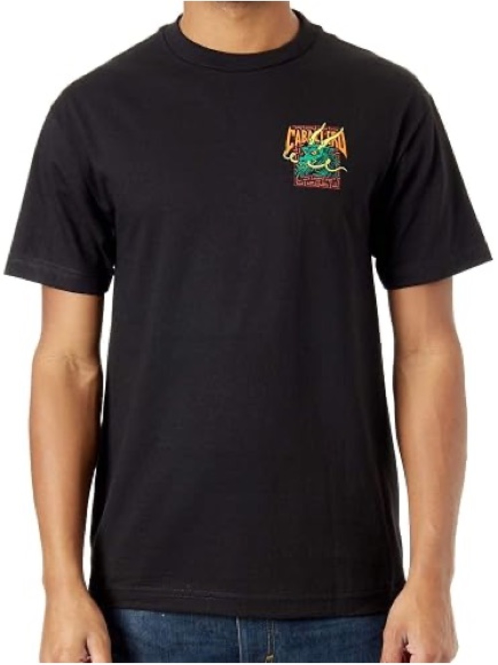 Powell-Peralta Cab Street Dragon T-Shirt Black Small